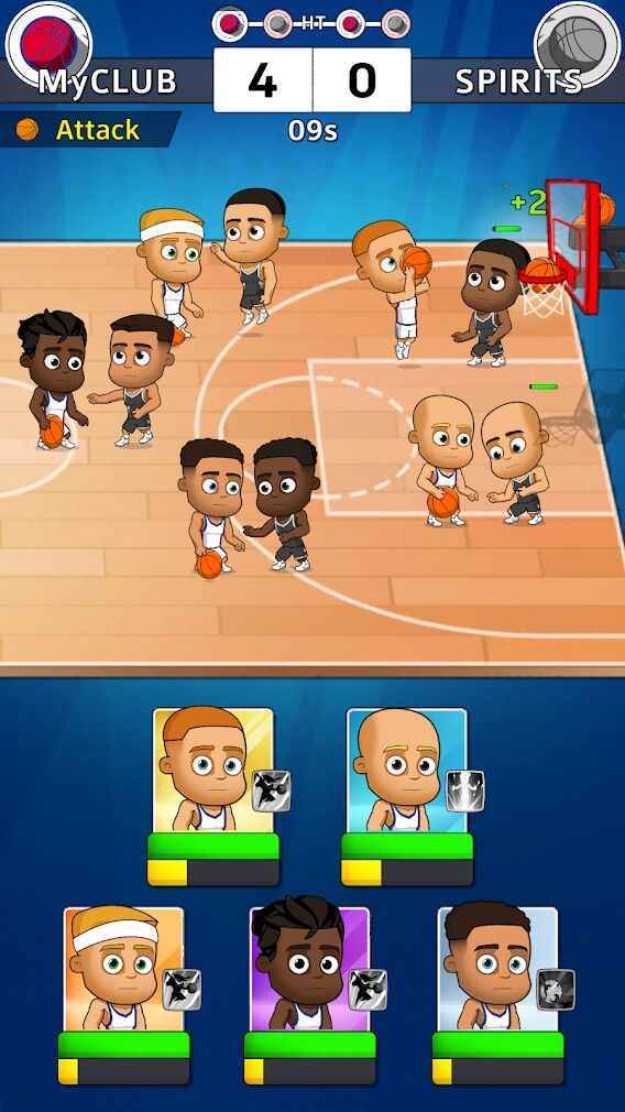 闲置五人篮球**
版iOS最新版v1.9.1